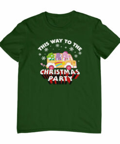 Care Bears Christmas This Way To The Christmas Party Men’s T-Shirt