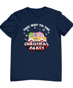 Care Bears Christmas This Way To The Christmas Party Men’s T-Shirt