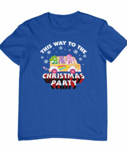 Care Bears Christmas This Way To The Christmas Party Men's T-Shirt 2 Care Bears Christmas This Way To The Christmas Party Mens T Shirt 3