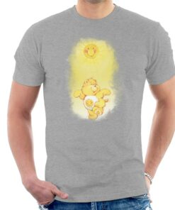 Care Bears Funshine Bear Dancing In The Sun Men’s T-Shirt
