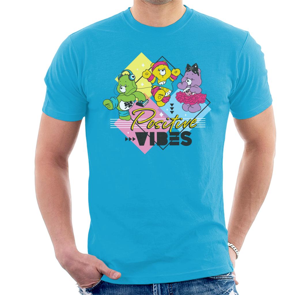 Care Bears Good Luck Bear Positive Vibes Men's T-Shirt Care Bears Good Luck Bear Positive Vibes Men's T-Shirt