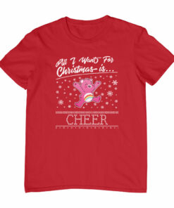 Care Bears UTM Christmas All I Want For Christmas Is Cheer Men's T-Shirt 2 Care Bears UTM Christmas All I Want For Christmas Is Cheer Mens T Shirt 3