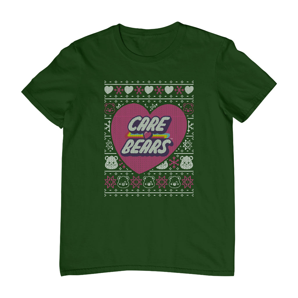 Care Bears UTM Christmas Cheer Bear Love Heart Men's T-Shirt Care Bears UTM Christmas Cheer Bear Love Heart Men's T-Shirt