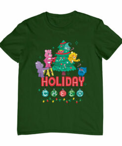 Care Bears Unlock The Magic Christmas Holiday Cheer Men’s T-Shirt