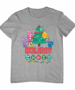 Care Bears Unlock The Magic Christmas Holiday Cheer Men’s T-Shirt