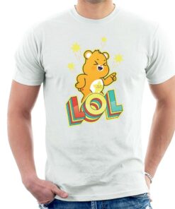 Care Bears Unlock The Magic Funshine Bear Lol Men’s T-Shirt