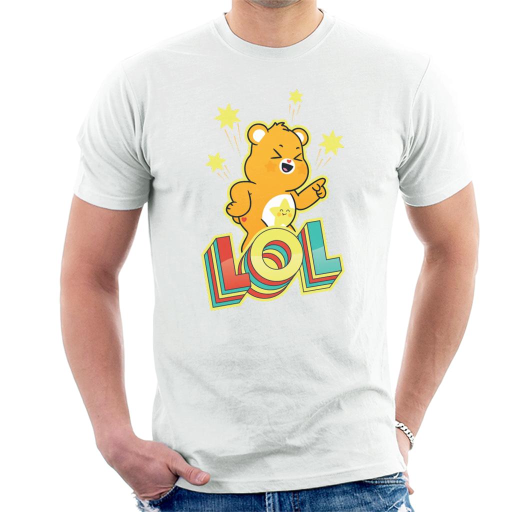 Care Bears Unlock The Magic Funshine Bear Lol Men's T-Shirt Care Bears Unlock The Magic Funshine Bear Lol Men's T-Shirt