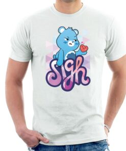 Care Bears Unlock The Magic Grumpy Bear Sigh Men’s T-Shirt