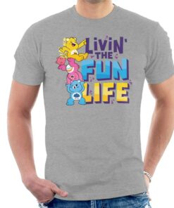 Care Bears Unlock The Magic Livin The Fun Life Men’s T-Shirt