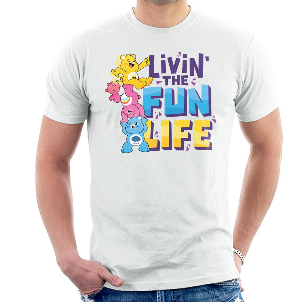 Care Bears Unlock The Magic Livin The Fun Life Men's T-Shirt Care Bears Unlock The Magic Livin The Fun Life Men's T-Shirt