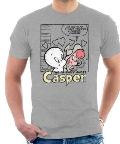 Casper The Friendly Ghost And Wendy Friends Men’s T-Shirt
