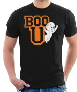 Casper The Friendly Ghost Boo You Varisty Men’s T-Shirt