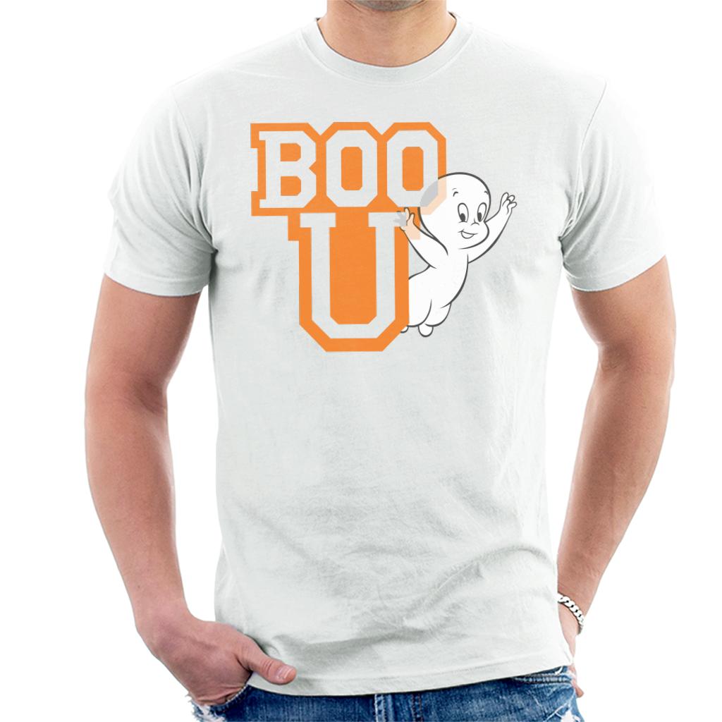 Casper The Friendly Ghost Boo You Varisty Men's T-Shirt Casper The Friendly Ghost Boo You Varisty Men's T-Shirt