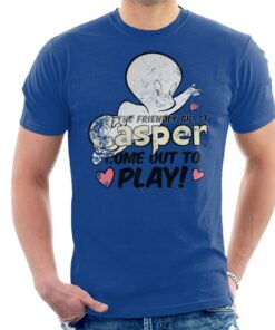 Casper The Friendly Ghost Come Out And Play Men’s T-Shirt