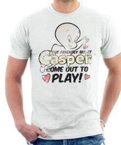 Casper The Friendly Ghost Come Out And Play Men's T-Shirt 2 Casper The Friendly Ghost Come Out And Play Mens T Shirt 3