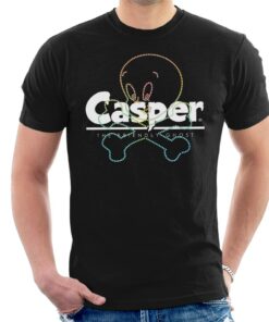 Casper The Friendly Ghost Crossbones Men’s T-Shirt