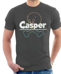 Casper The Friendly Ghost Crossbones Men’s T-Shirt