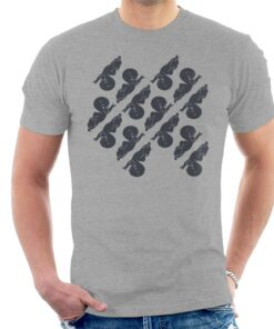 Casper The Friendly Ghost Flying Pattern Men’s T-Shirt