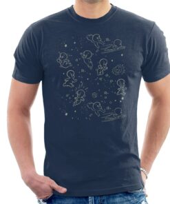 Casper The Friendly Ghost Night Stars Men’s T-Shirt