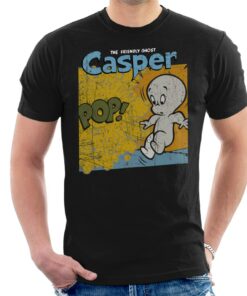 Casper The Friendly Ghost Pop Frame Men’s T-Shirt