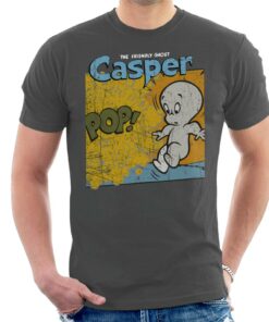 Casper The Friendly Ghost Pop Frame Men’s T-Shirt