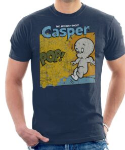 Casper The Friendly Ghost Pop Frame Mens T Shirt 3