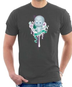 Casper The Friendly Ghost School Emblem Men’s T-Shirt
